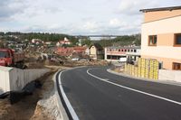 silnice pres byvale technicke sluzby nove zbudovna otevrena duben 2019 31