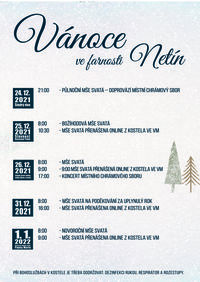 Plakát program_Vánoce_Netín_