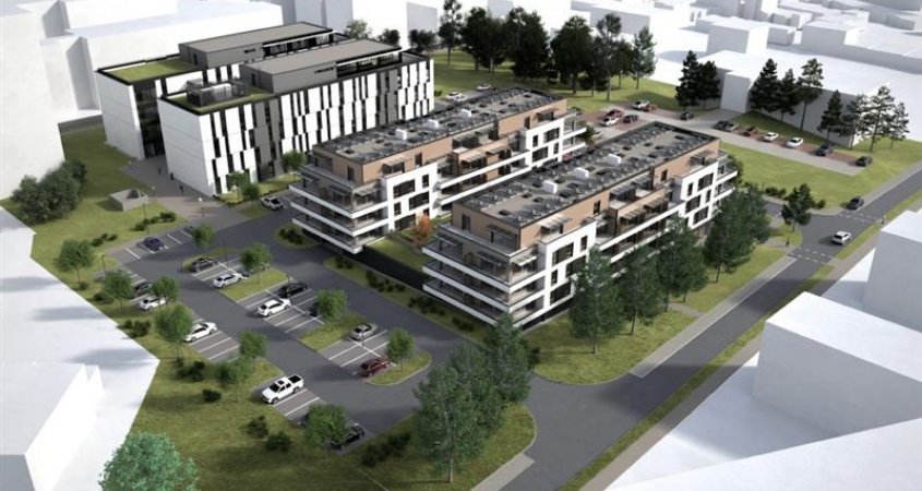 Kraj Vysočina má v plánu postavit v Jihlavě nový polyfunkční dům se 72 služebními byty