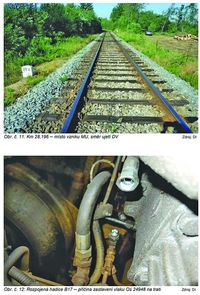 vlak bez strojvedouciho místo ujeti rozpojene ventily zaverecna zprava drazni inspekce